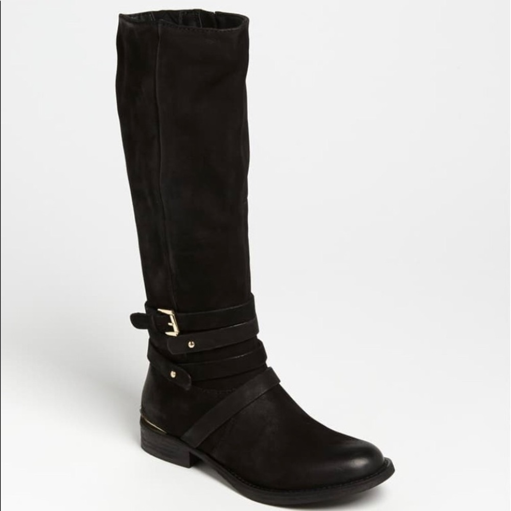 Steve Madden Albany Buckle Knee High Boots